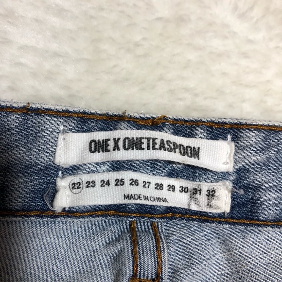 ONE TEASPOON Freebirds Jeans Size 22 - Picture 6 of 6